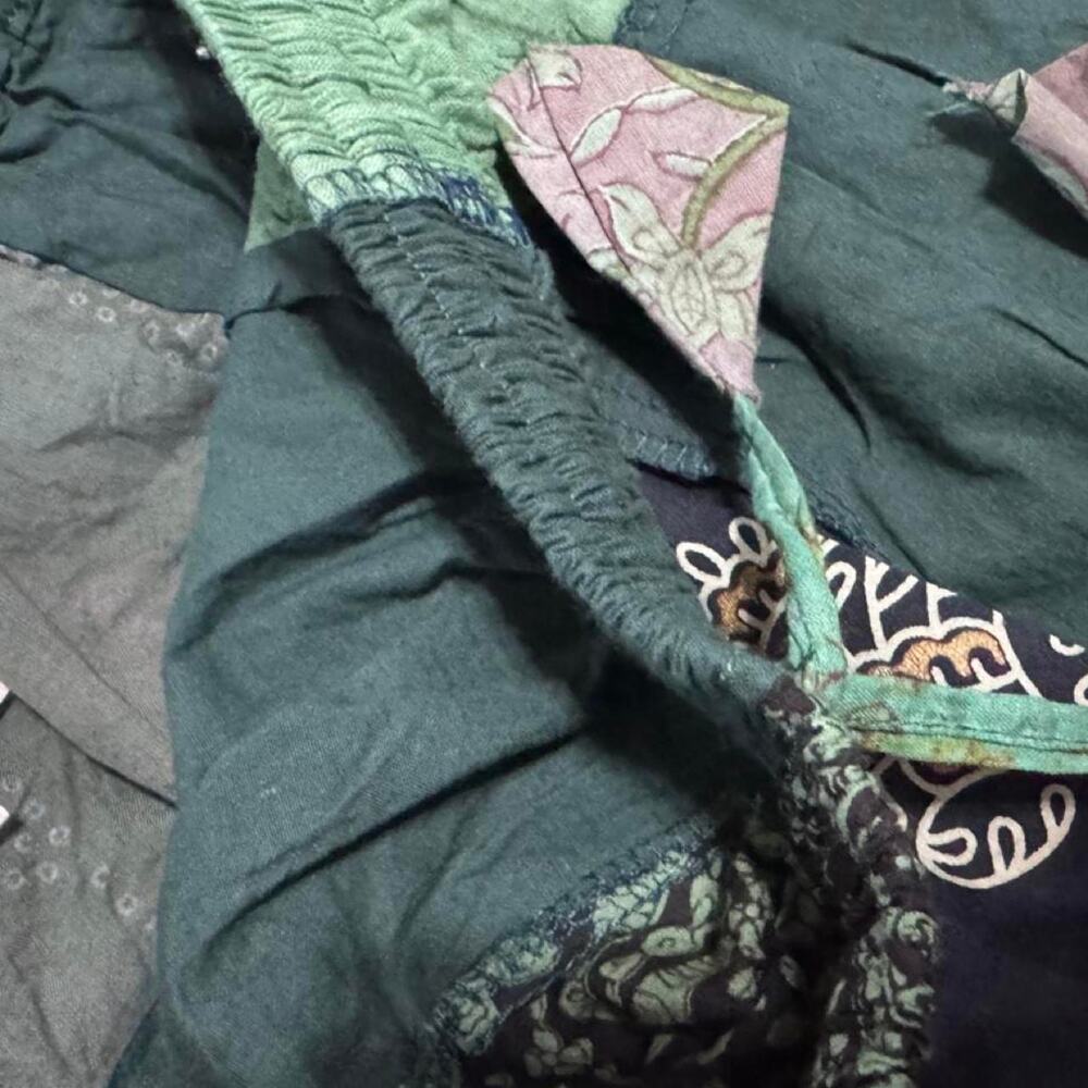 Rhea patchwork boho harem pants - Picture 3 of 4